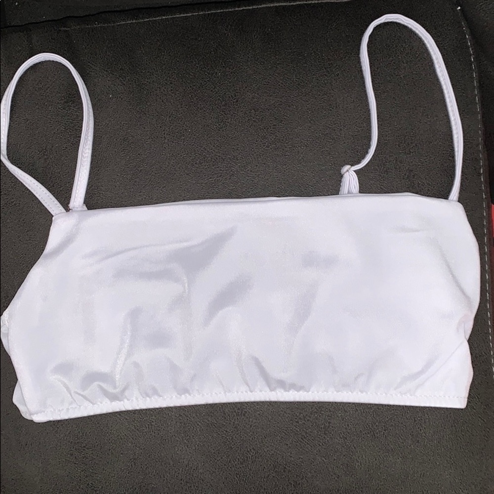 White Bikini Top